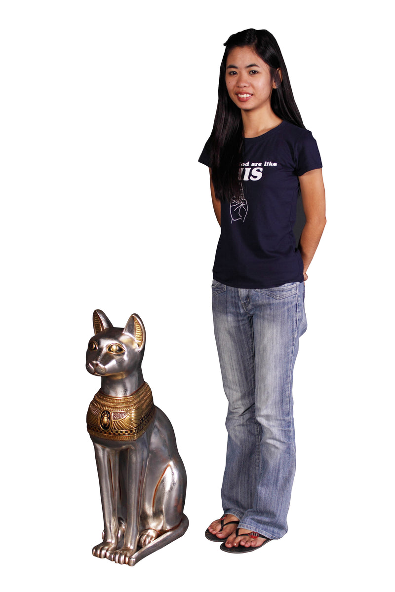 Egyptian Cat Goddess Statue Theme Decor