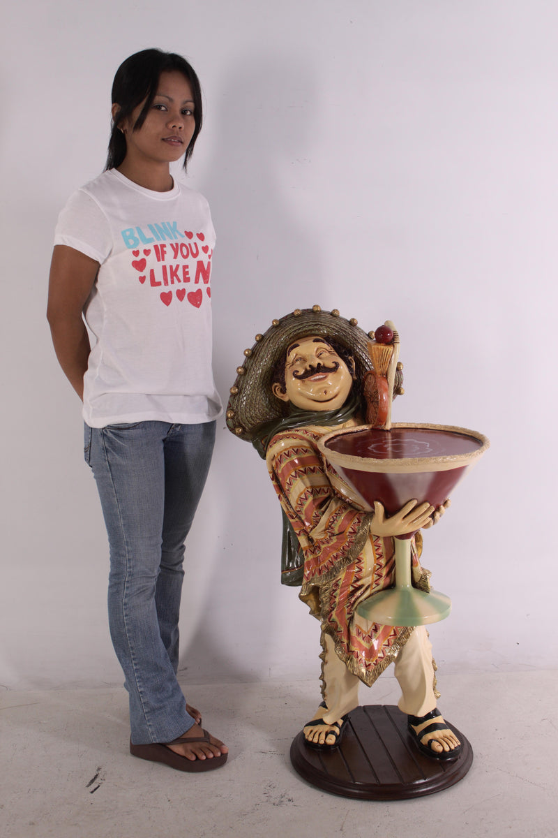 Mexican Cocktail Waiter Novelty Bar Kitchen Decor