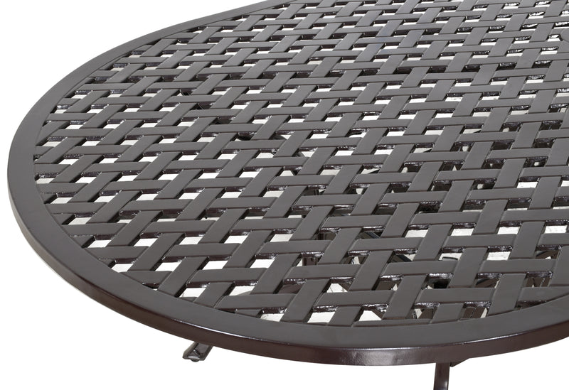 Savannah Oval Dining Table 84 Inch, Outdoor, Cast Aluminum, Bridgeton Moore, Patio, Furniture