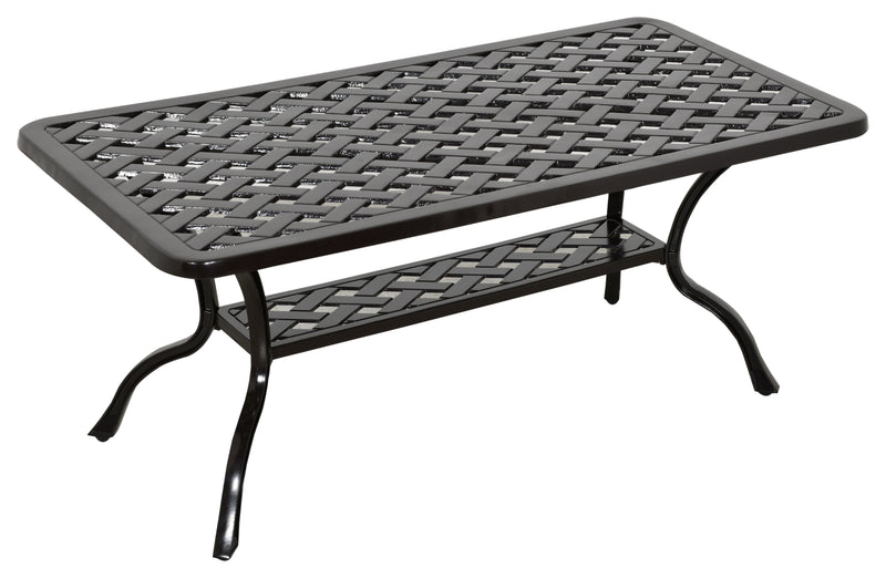 Savannah  Cocktail Table  42 Inch Outdoor, Cast Aluminum, Bridgeton Moore, Patio, Furniture