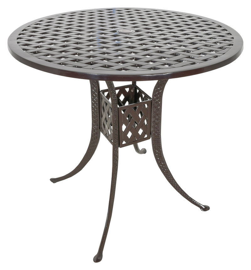 Savannah Bar or Pub Table 42 Inch, Outdoor, Cast Aluminum, Bridgeton Moore, Patio, Furniture