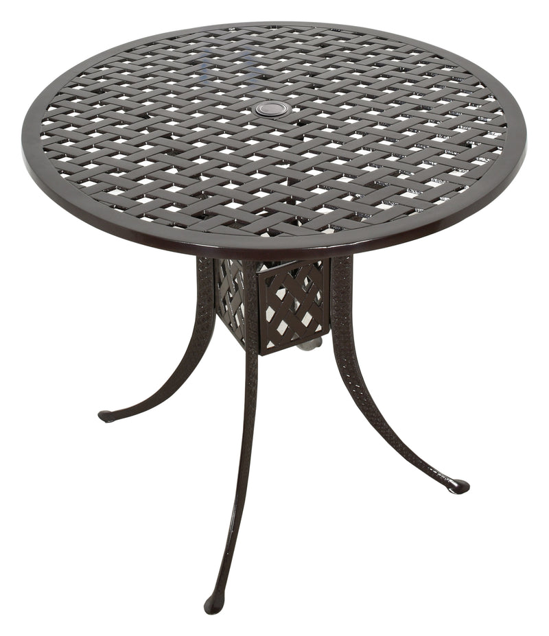 Savannah Bar or Pub Table 42 Inch, Outdoor, Cast Aluminum, Bridgeton Moore, Patio, Furniture