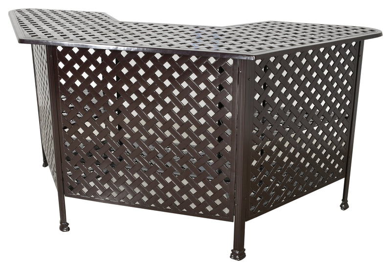 Savannah Bar Outdoor, Cast Aluminum, Bridgeton Moore, Patio, Furniture