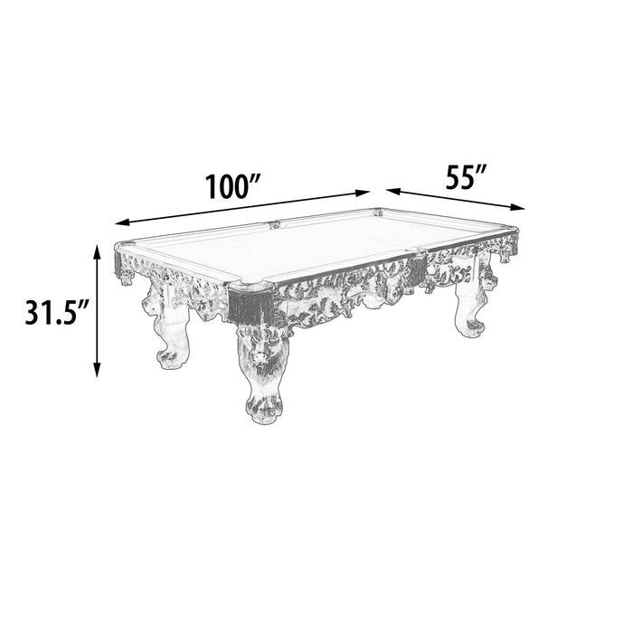 AFD Home 8 Feet Monarch Oak Pool Table Professional Size (KIT)