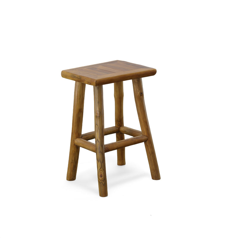 Adirondack Teak Bar Stool