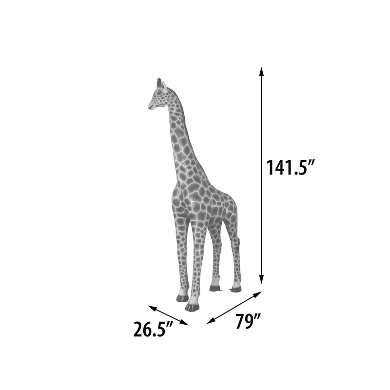 LifeSize Giraffe 12ft Statue Realistic Safari Sculpture