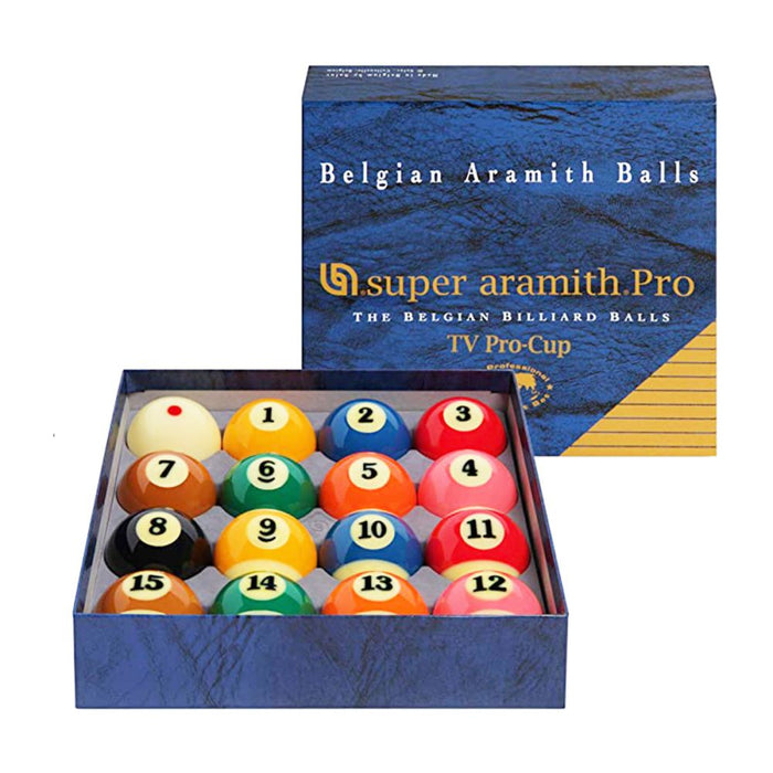 Super Aramith Pro TV Billiard Ball Set