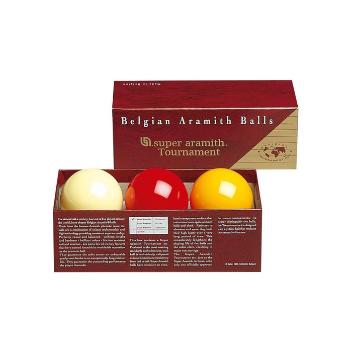 Aramith Super Pro Carom Tournament Billiard Ball Set