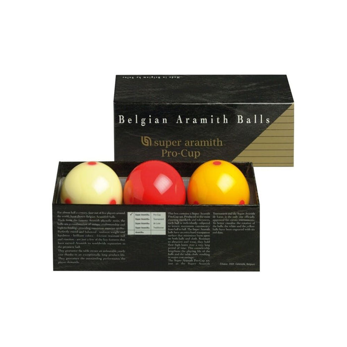 Super Aramith Pro Cup Carom Billiard Ball Set