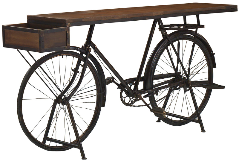 Mountain Blacksmith Authentic Bicycle Console Bar Counter Vintage 80 Inches