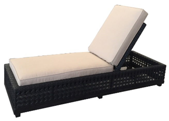 Monterey Chaise Lounge, Outdoor, Bridgeton Moore, Aluminum, Woven, Sumbrella Fabric, Adjustable Back, Patio, Furniture