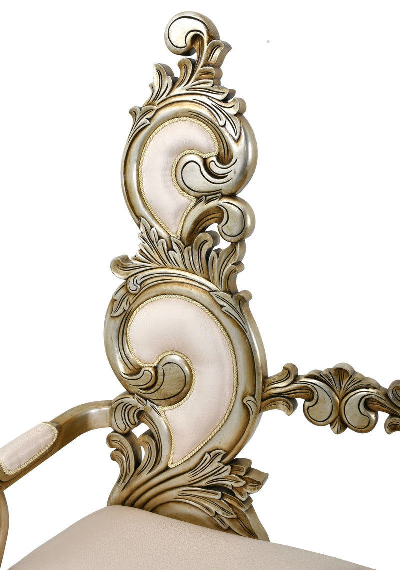 Luxury Rococo Double Bench Settee 50"W