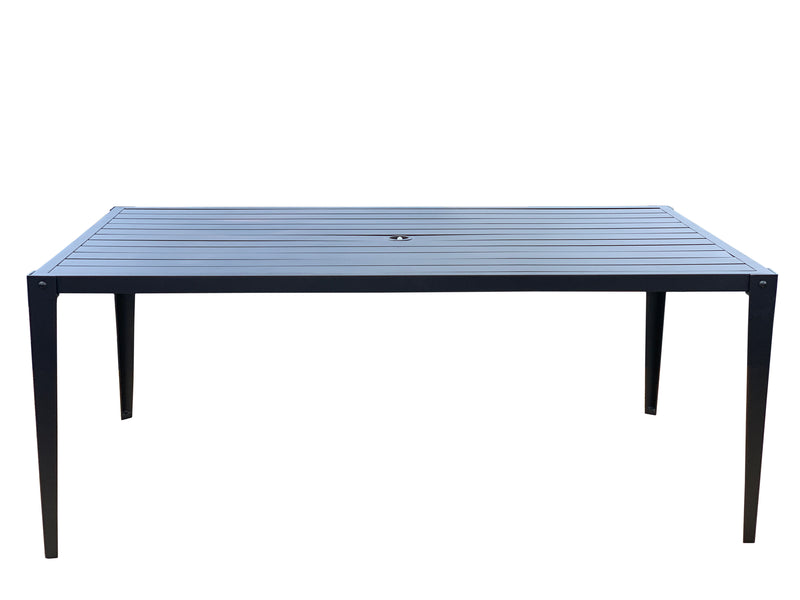 Monterey Dining Table 42 x 72 Inch, Outdoor, Bridgeton Moore, Aluminum, Powder Coated