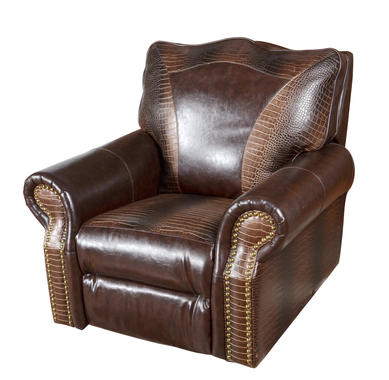 Botswana Brown Chair Rocker Recliner Living Room Furniture