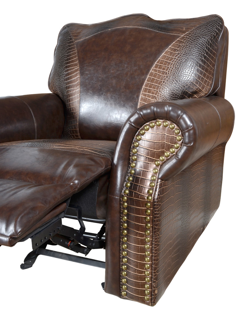 Botswana Brown Chair Rocker Recliner Living Room Furniture