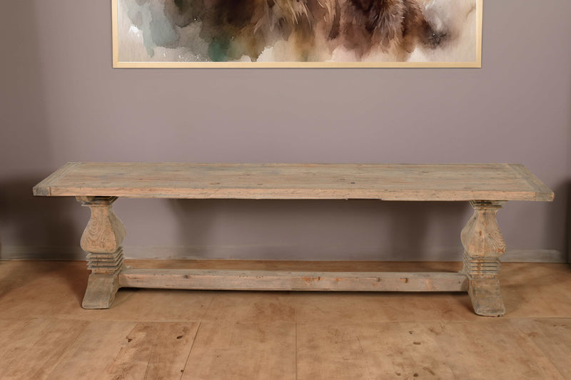 American Farmhouse Reclaimed  Wood Bench