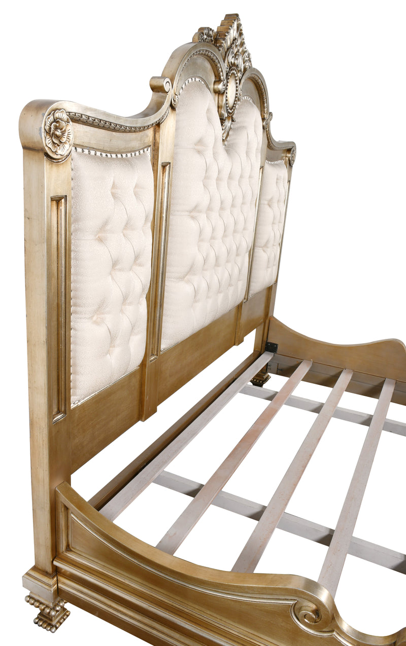 The Platine Maison Royal Bed  Hand Carved Mahogany