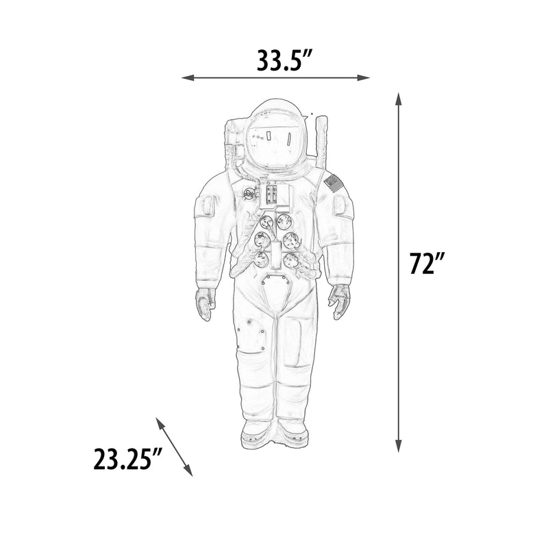 72.12"H Astronaut LifesizeNovelty Collectable Decor
