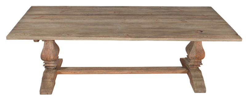 Large Rectangular Rustic Farmhouse Modern Dining Table