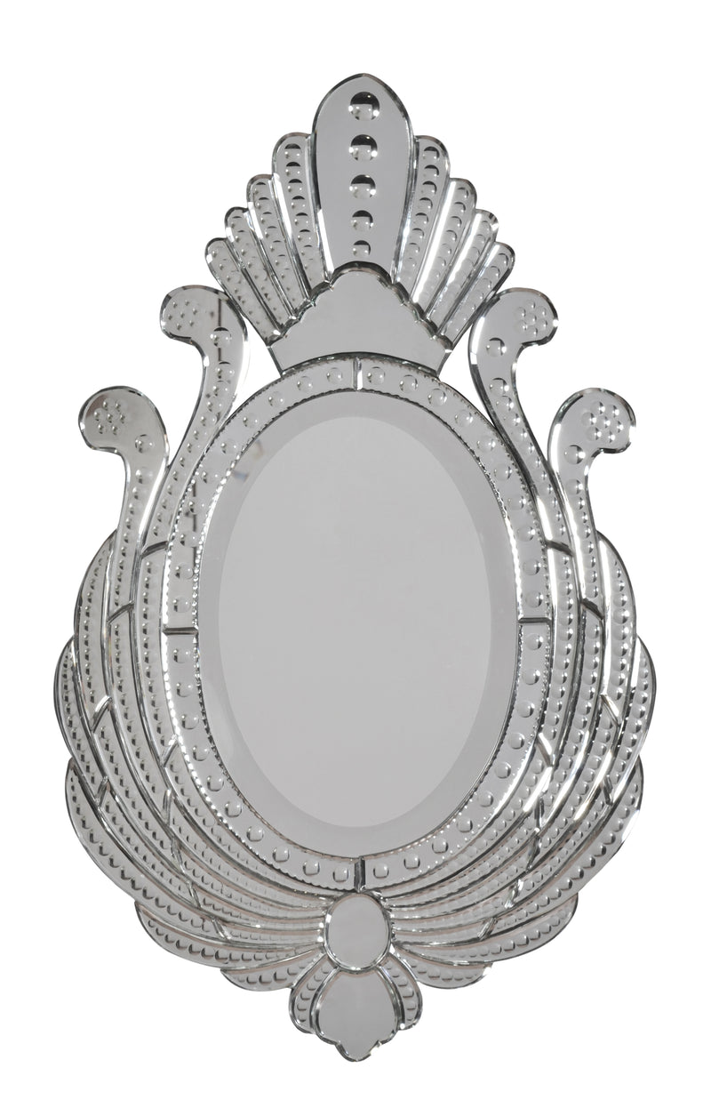 Venetian Style Premium Royal Peacock Mirror 36 Inches, Entry, Hall, Bathroom, Glam Room