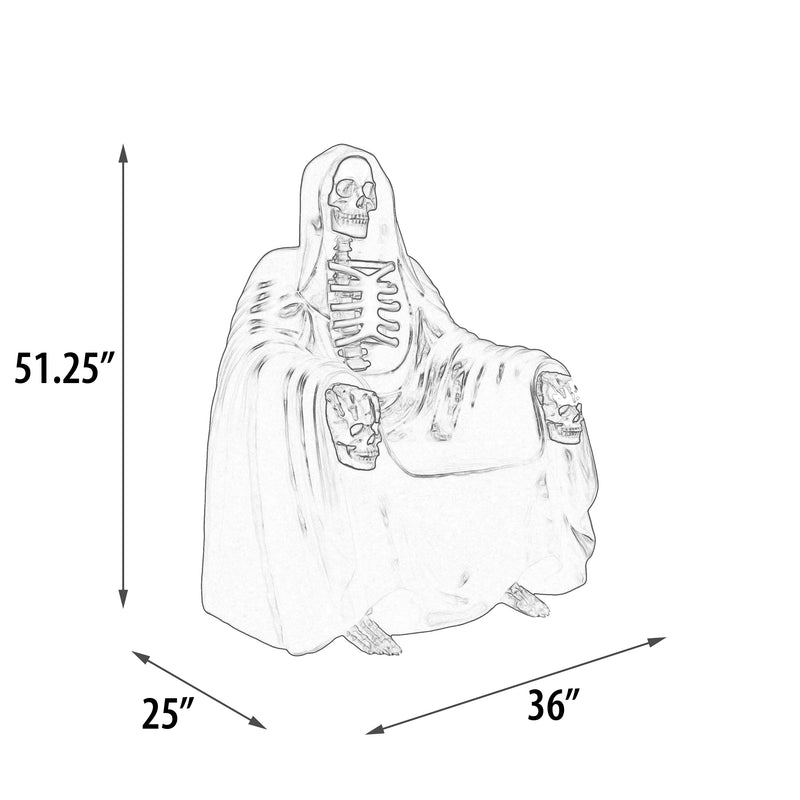 Grim Reaper Throne Chair