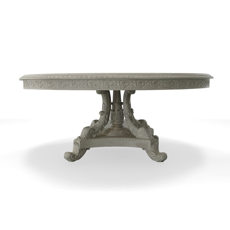 Anglia 72" Round Pedestal Dining Table-MG