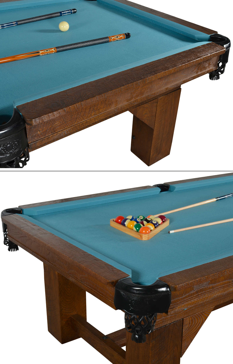 100" Bungalow Ash Wood Luxury Pro Pool Table Traditional Billiard Game Table