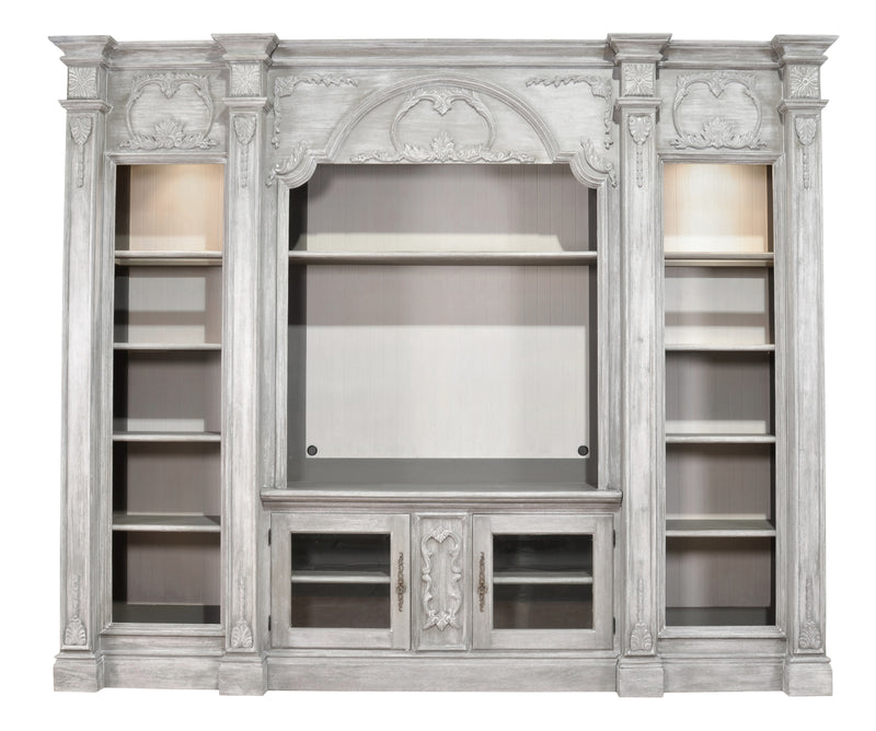 Catalan Media Entertainment Center Wall Unit-MG