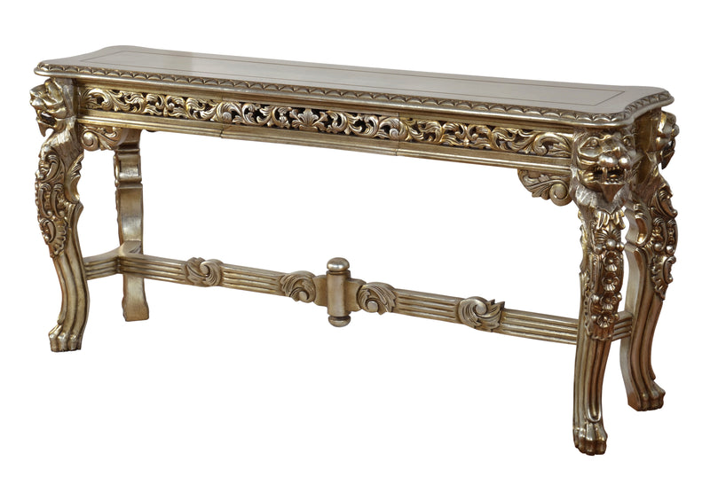 Platine Lion Console Sofa Hall Table