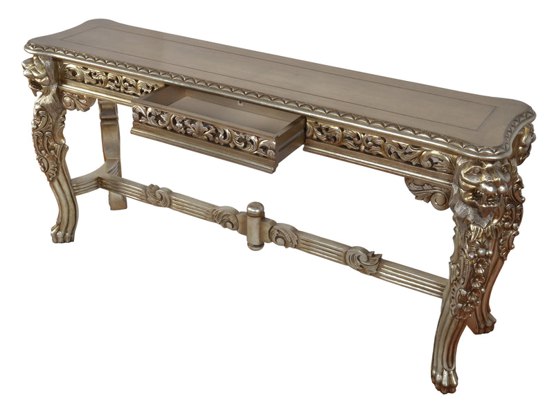 Platine Lion Console Sofa Hall Table