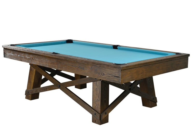 8ft Ashwood Slate Luxury Pro Pool Table Traditional Billiard Game Table