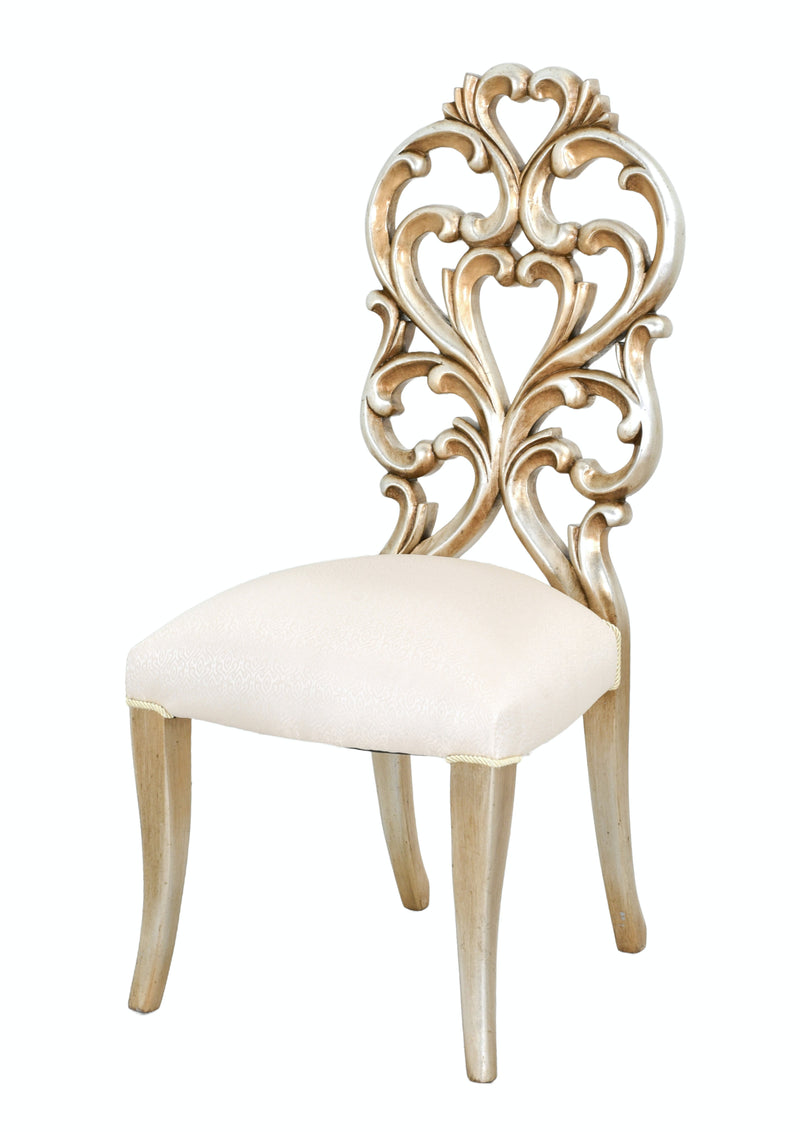 Palace Platine Cream Side Chair