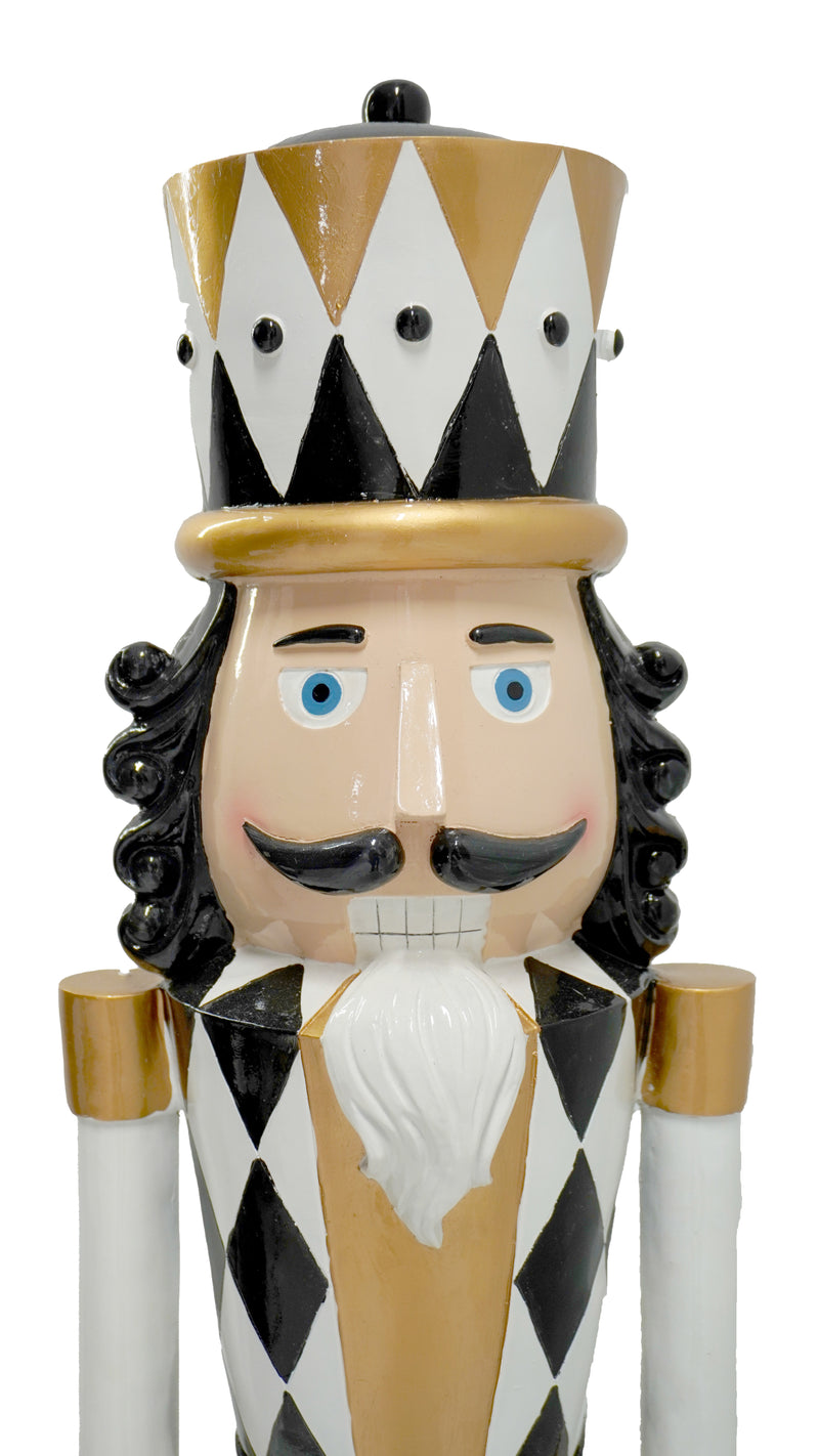 38in Nutcracker with White Coat