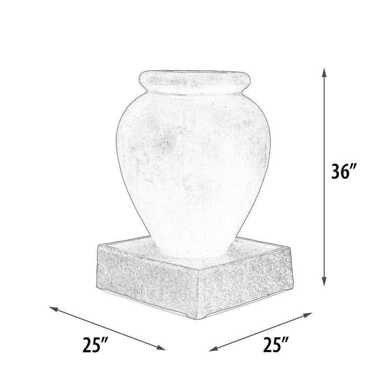 Adobe Garden Fountain