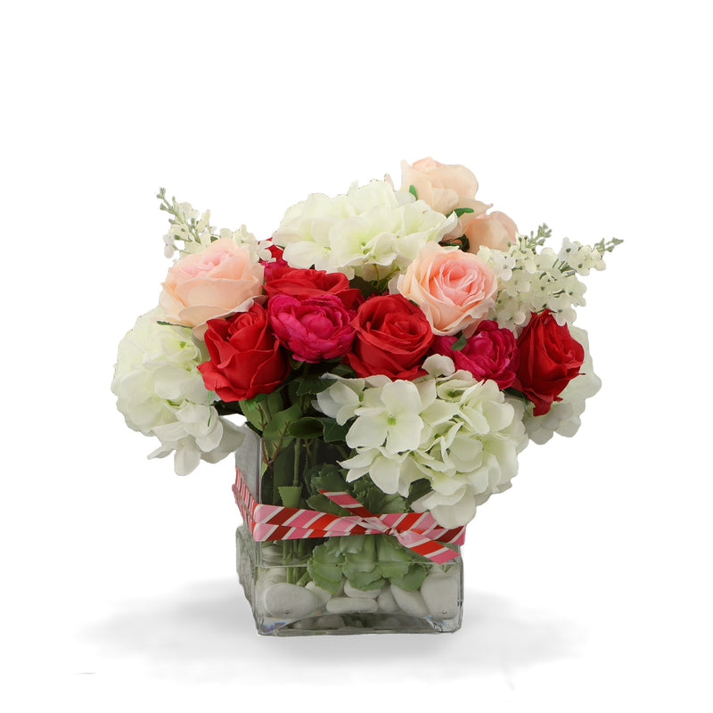 Elegant Valentines Centerpiece Arrangment