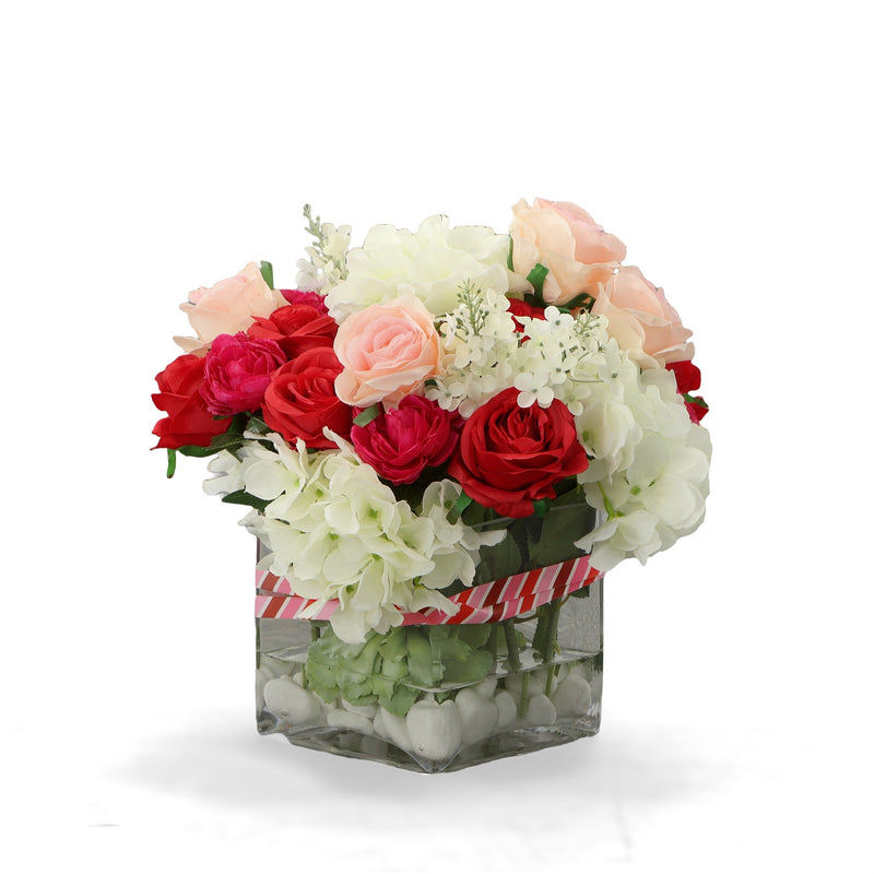 Elegant Valentines Centerpiece Arrangment