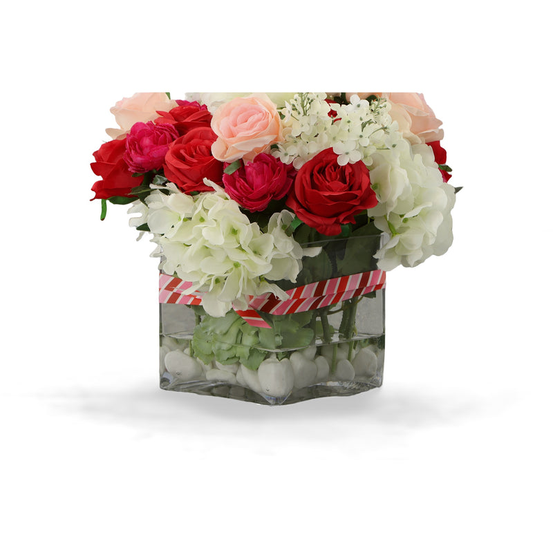 Elegant Valentines Centerpiece Arrangment