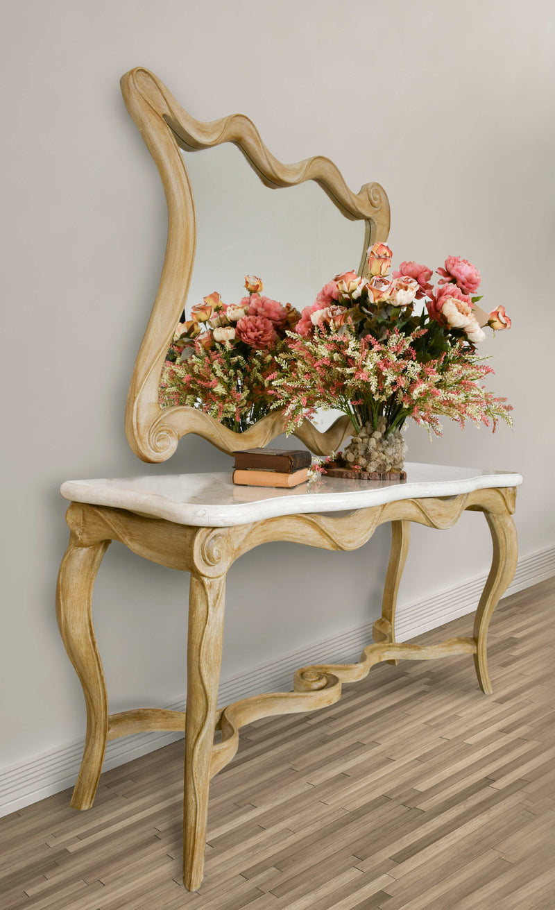 Ribbon Console Wall Mirror 48"W x 39.5"H