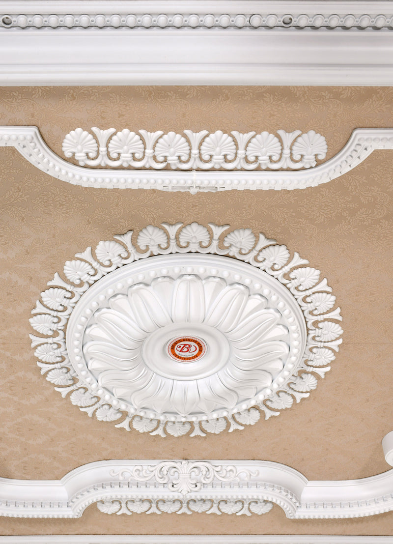 Blanco Rectangular Chandelier Fan Ceiling Medallion 72W x 48H