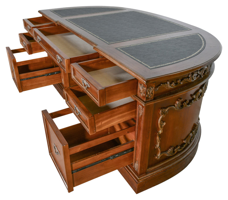 Curved Pedestal Chester Burton Executive Partners Desk