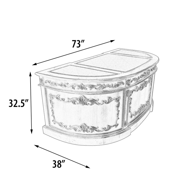 Curved Pedestal Chester Burton Executive Partners Desk