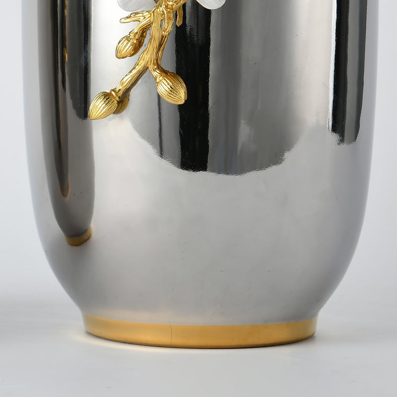 Orchid Bloom Polished Vase