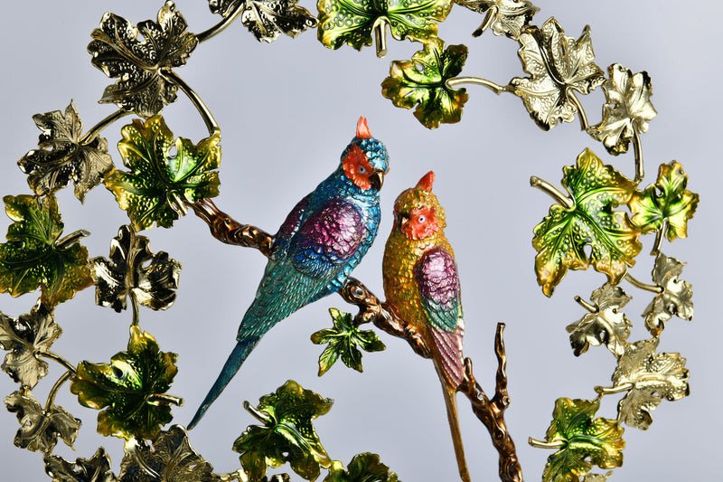 Songbird Garden Ring Sculpture