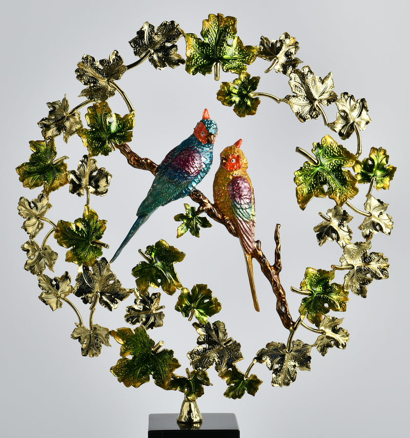 Songbird Garden Ring Sculpture