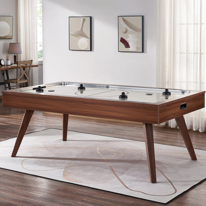 HB Home Mid-Century Modern Air Hockey Table