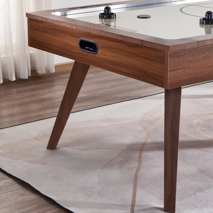 HB Home Mid-Century Modern Air Hockey Table