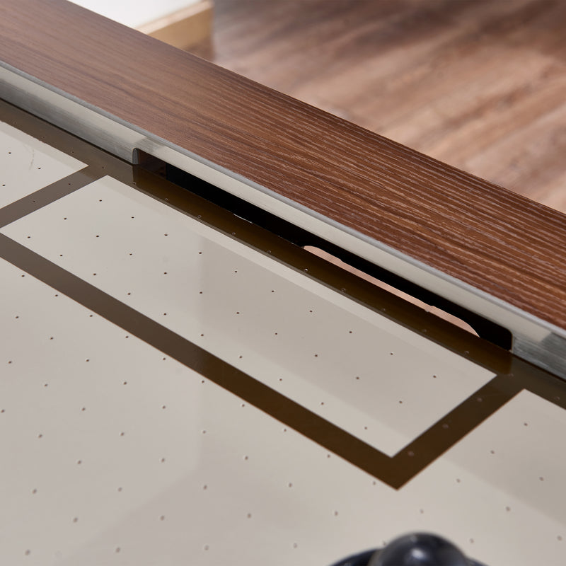 HB Home Mid-Century Modern Air Hockey Table