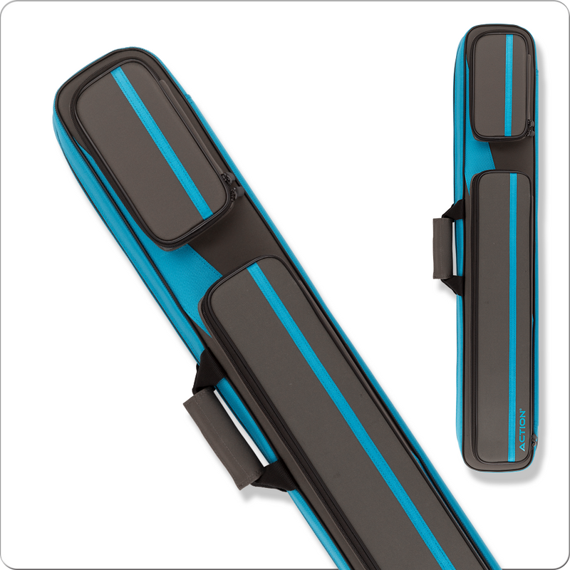 Action Soft Case - 3x5 - Blue - Backpack Straps 3 butts x 5 shafts