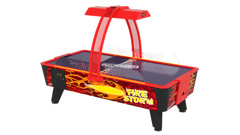 Dynamo Fire Storm Air Hockey Table - Coin Operated