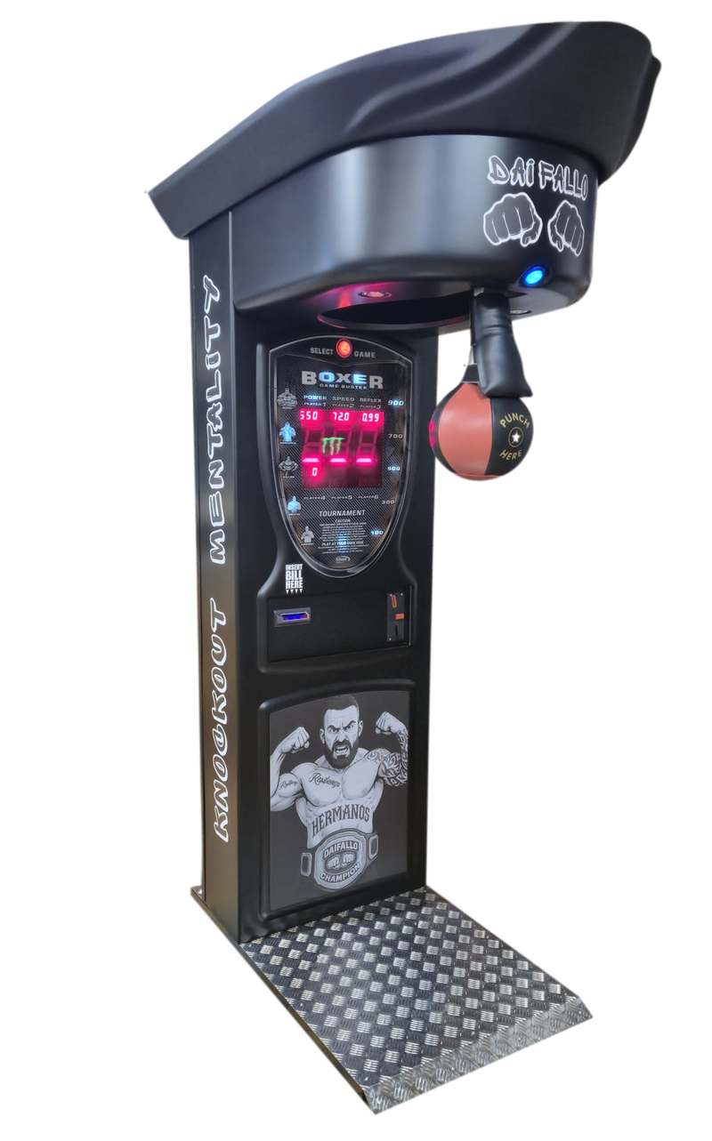 Kalkomat Boxer Fire Game Arcade Machine